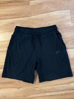 Nike Black Athletic Drawstring Shorts